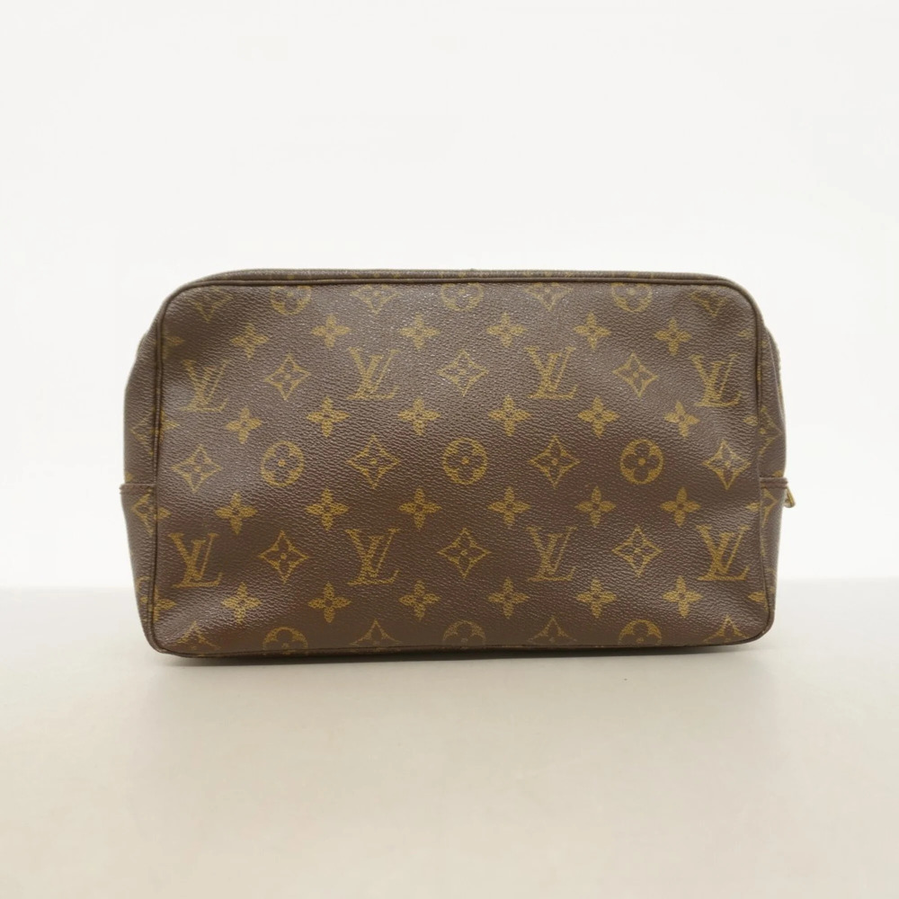 LOUIS VUITTON Authentic Brown Monogram Pouch - Picture 9 of 9